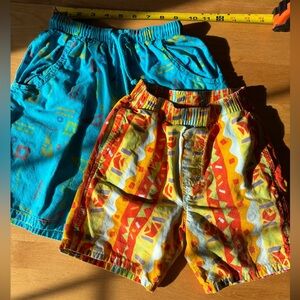 Amazing Shorts Vintage Swedish Design Hanna 110 and Flapdoodles 8 Made in USA